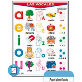 POSTER LAS VOCALES