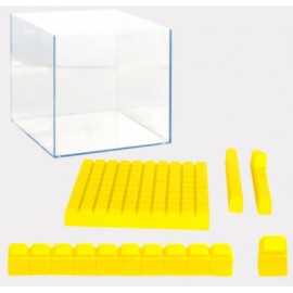 BASE 10 CONECTABLE CON CUBO TRANSPARENTE